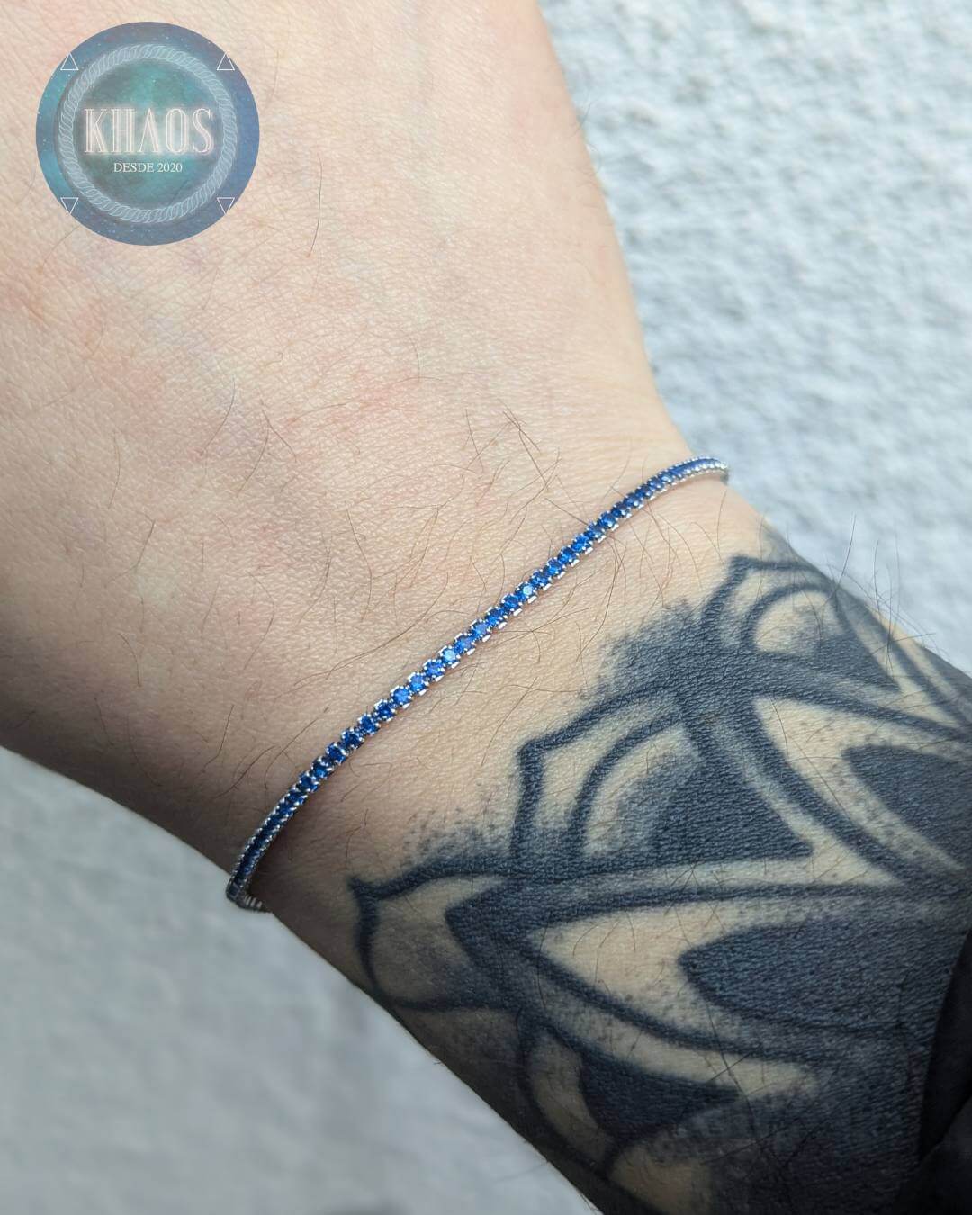 Pulsera Tennis ZC azul