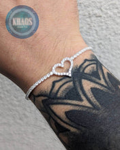 Cargar imagen en el visor de la galería, Pulsera Tennis Corazón
